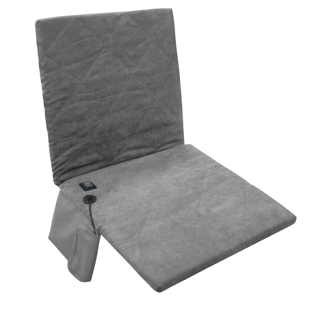 Beheizbares Sitzkissen Wärmekissen beheizt regelbar schwarz grau beige - clever-outdoor.de