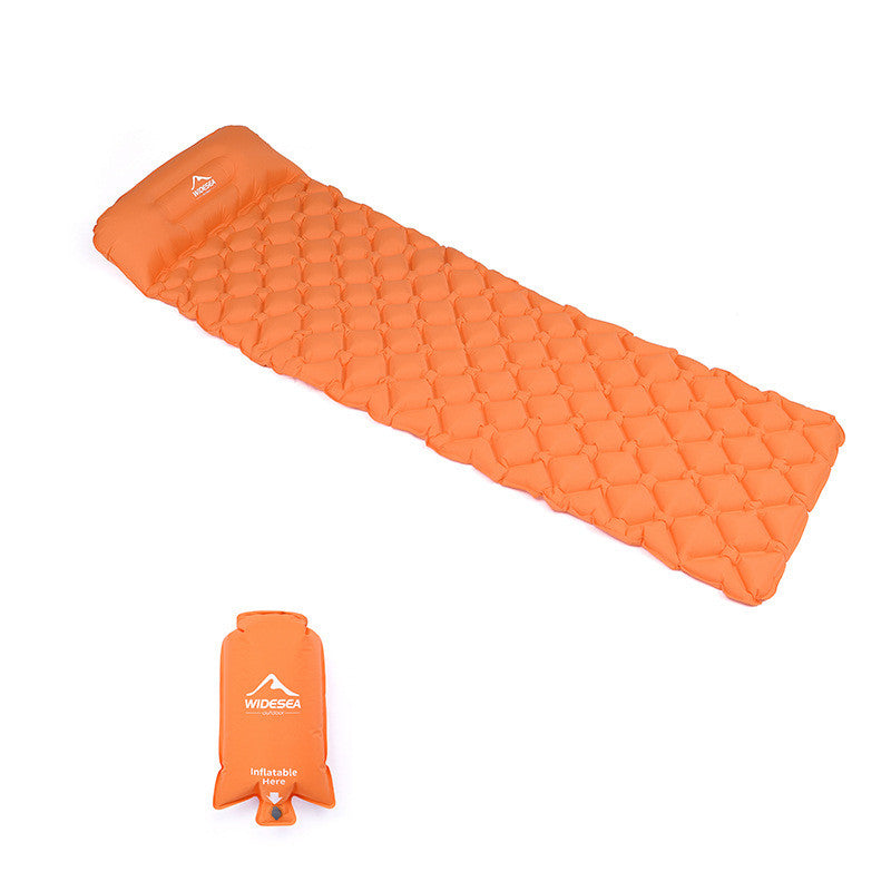 Outdoor Camping Isomatte Luftmatratze schnell aufblasbar blau grün dunkelblau orange - clever-outdoor.de