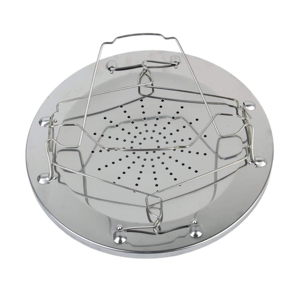 Outdoor Camping Toaster für Gaskocher Edelstahl rund leicht - clever-outdoor.de