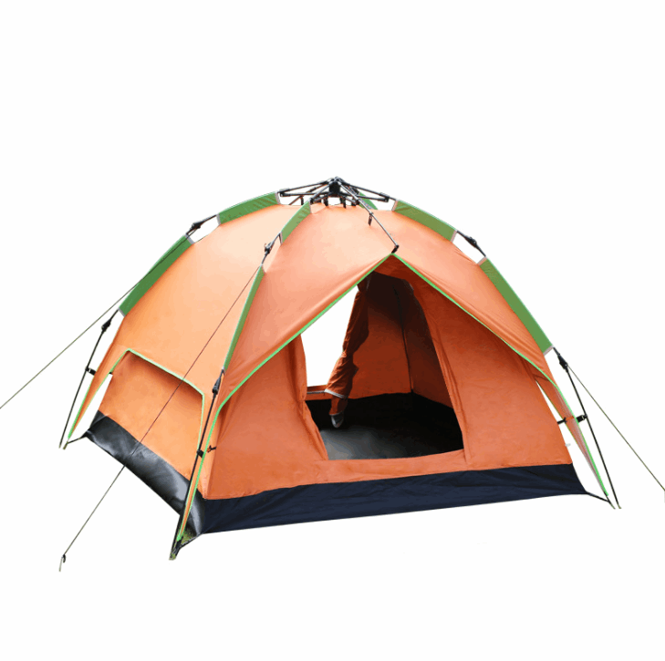 pop up camping zelt Campingzelt Pop-Up Zelt 3-4 Personen Kuppelzelt doppelwandig wasserdic – clever-outdoor.de