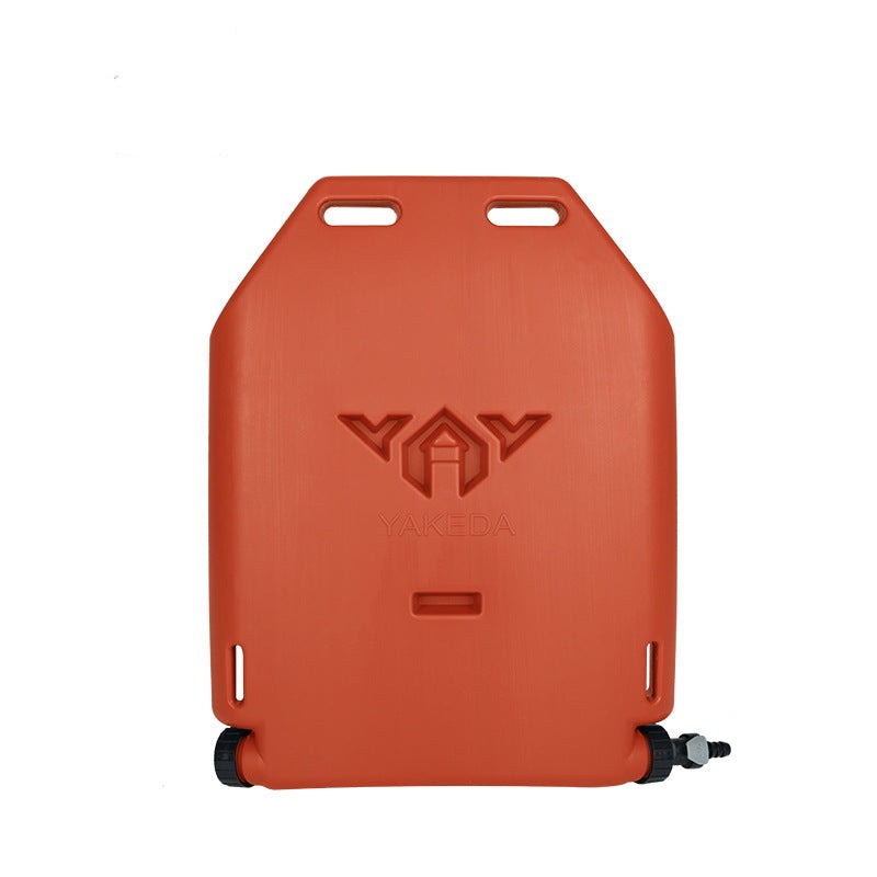 Outdoor Kühl- und Trinksystem im SAPI-Format für Schutzwesten Plattenträger 1,75 Liter braun orange - clever-outdoor.de