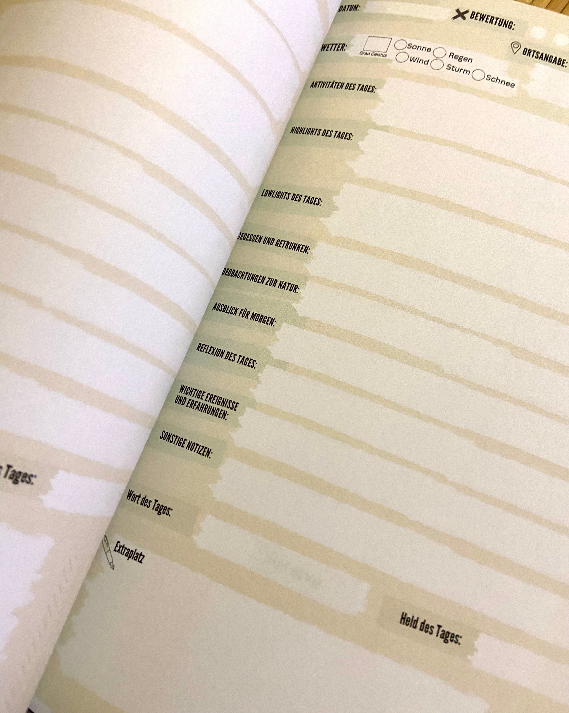 Clever Outdoor Camping Tagebuch Meine Momente: Jeder Tag ist einzigartig - clever-outdoor.de