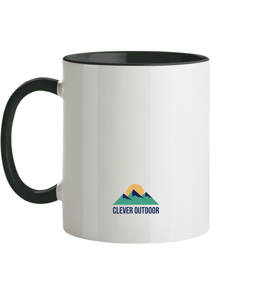 Clever Outdoor The Best Memories Are Made Camping - Tasse zweifarbig - clever-outdoor.de