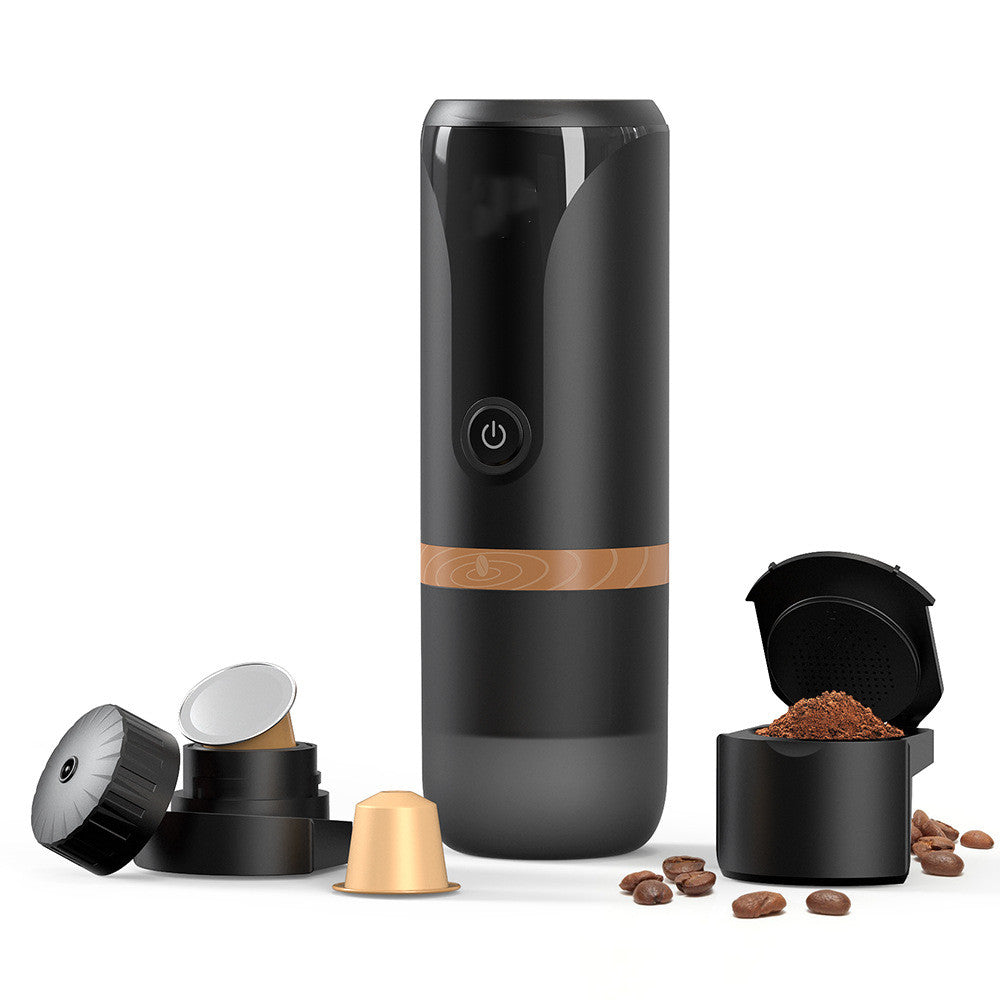 Tragbare Espressomaschine mit langlebiger Batterie und energiesparendem Design - clever-outdoor.de