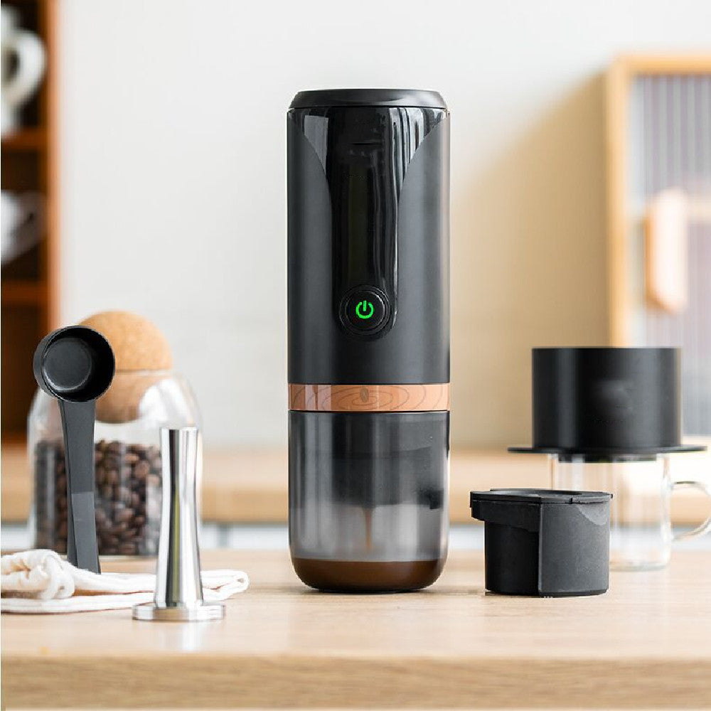 Tragbare Espressomaschine mit langlebiger Batterie und energiesparendem Design - clever-outdoor.de