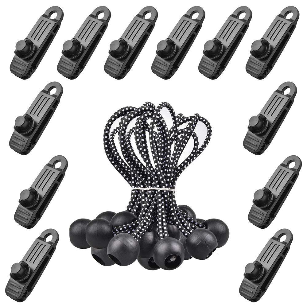 zelt clips Camping Zelt Clips Spanngurte elastisch 10 Stück 20 Stück verschiedene – clever-outdoor.de