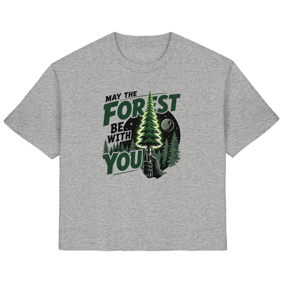 Clever Outdoor May The Forest Be With You - Ladies Organic Shirt - clever-outdoor.de