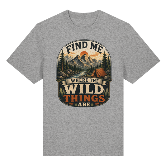 Clever Outdoor Find Me Where The Wild Things Are - Organic Heavy Shirt - clever-outdoor.de