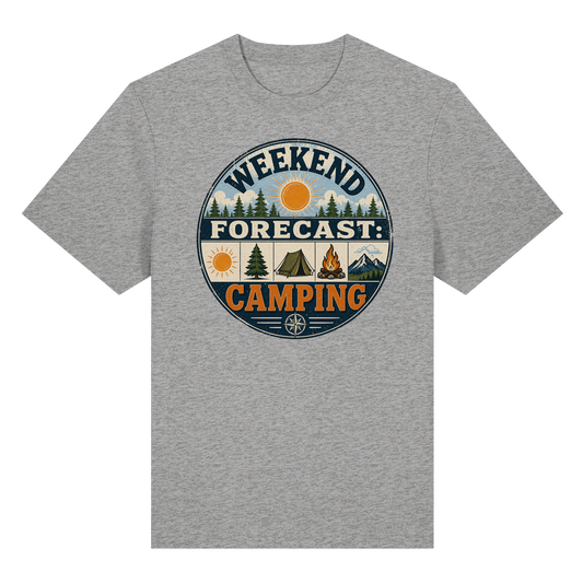 Clever Outdoor Weekend Forecast Camping - Organic Heavy Shirt - clever-outdoor.de