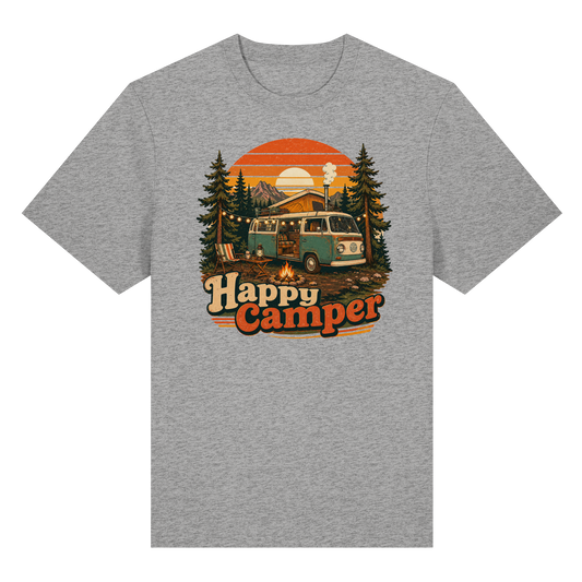 Clever Outdoor Happy Camper - Organic Heavy Shirt - clever-outdoor.de
