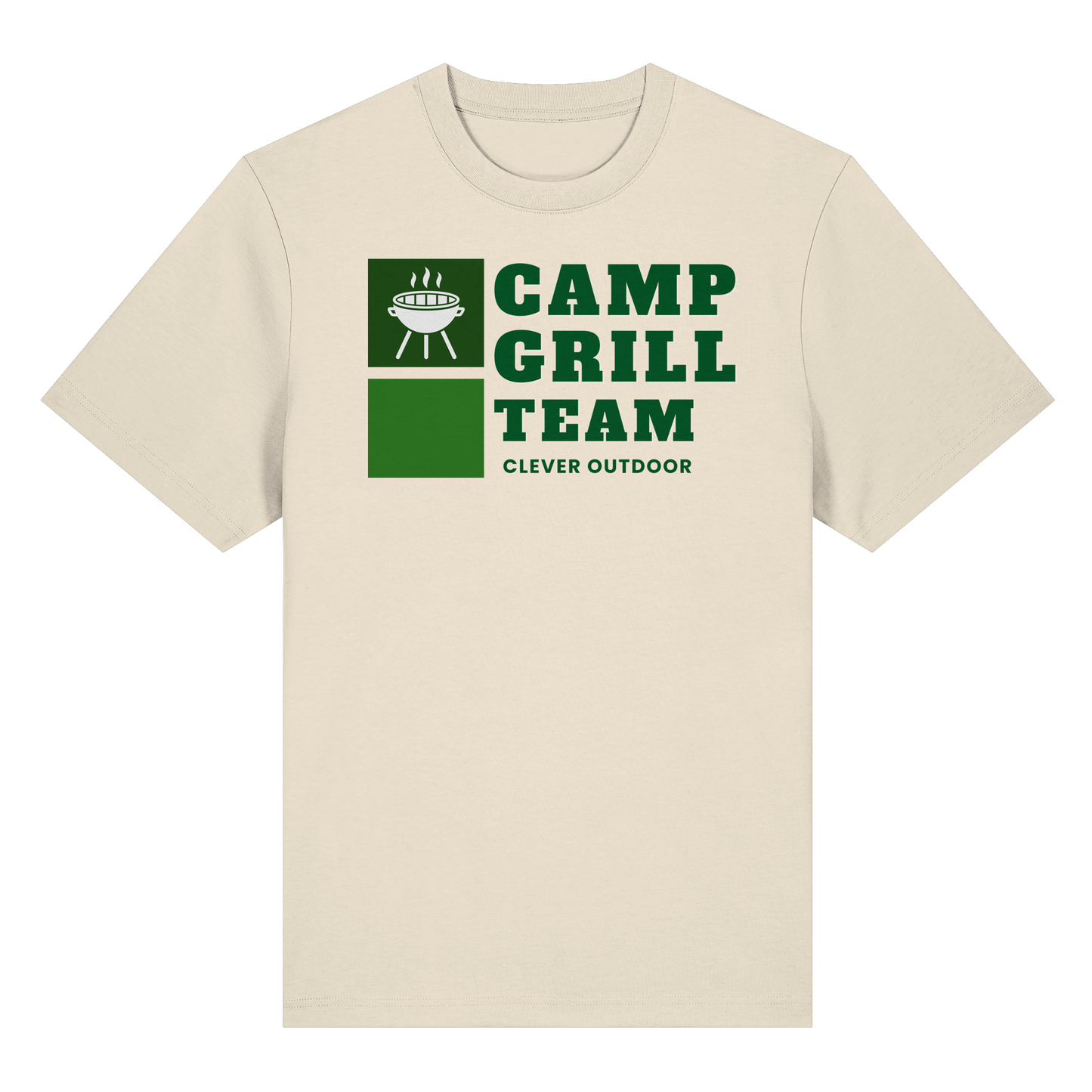 Clever Outdoor Camp Grill Team - Organic Heavy Shirt