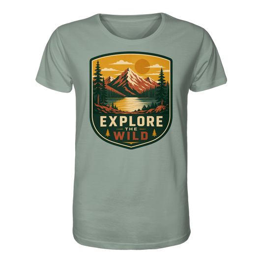 Clever Outdoor Explore The Wild - Organic Shirt - clever-outdoor.de