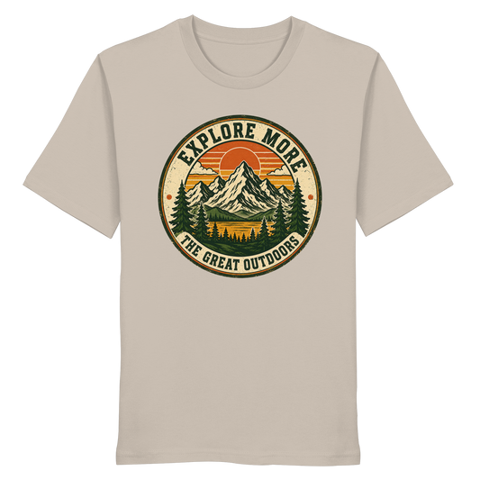 Clever Outdoor Explore More The Great Outdoors - Organic Shirt - clever-outdoor.de
