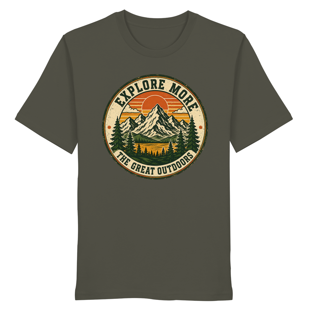 Clever Outdoor Explore More The Great Outdoors - Organic Shirt - clever-outdoor.de