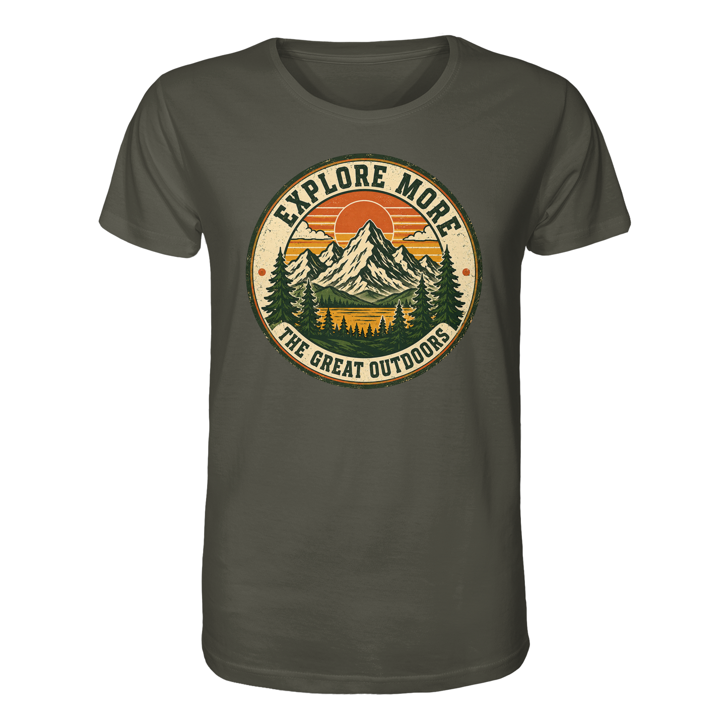 Clever Outdoor Explore More The Great Outdoors - Organic Shirt