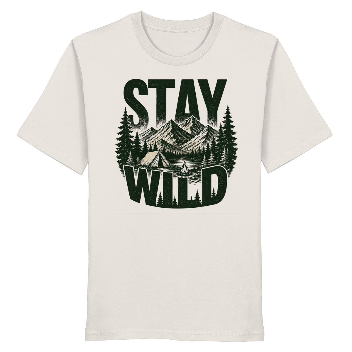Clever Outdoor Stay Wild - Organic Shirt - clever-outdoor.de