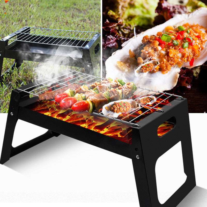 Outdoor BBQ Picknick Grill Holzkohlegrill klappbar tragbar