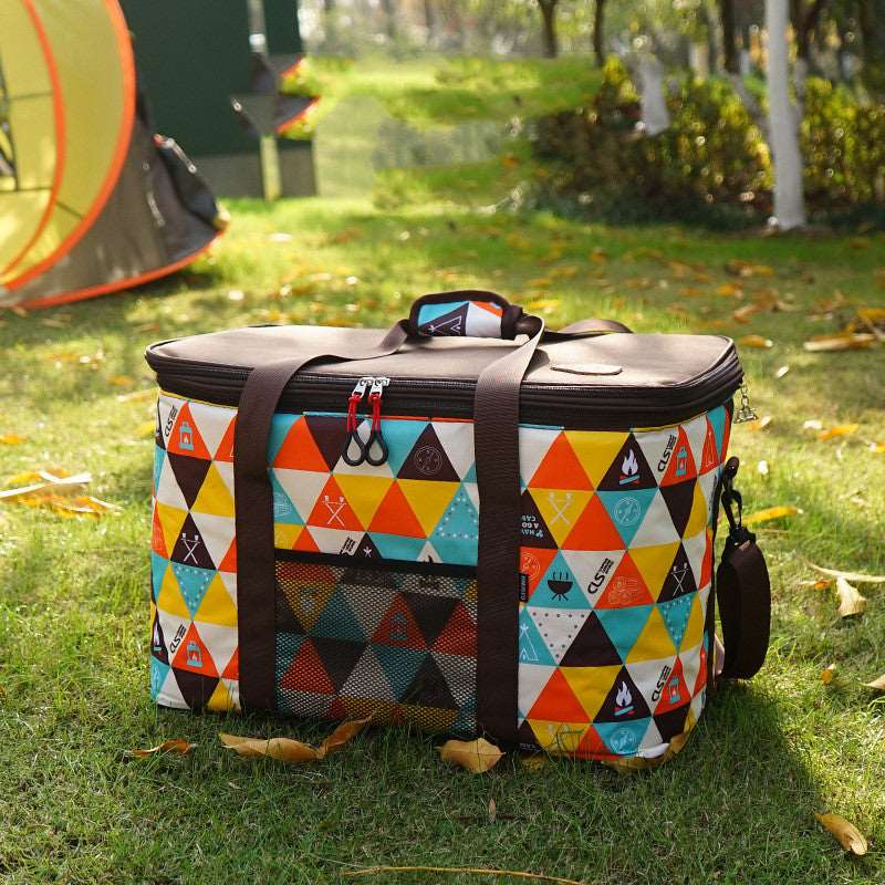 Camping Picknick Tasche bunt 50-60 Liter