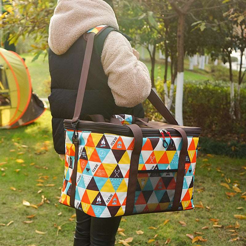 Camping Picknick Tasche bunt 50-60 Liter