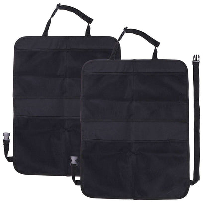 2x Mesh Rücksitztasche Sitz-Organizer schwarz