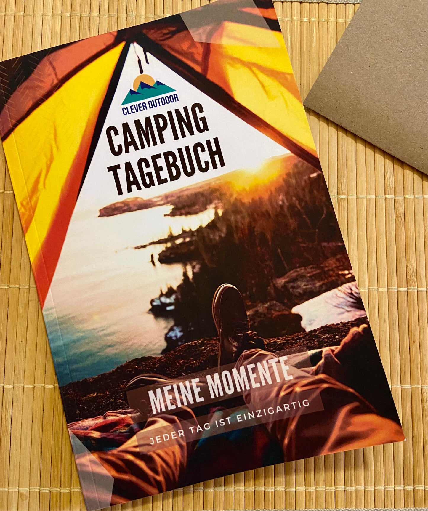 Clever Outdoor Camping Tagebuch Meine Momente: Jeder Tag ist einzigartig