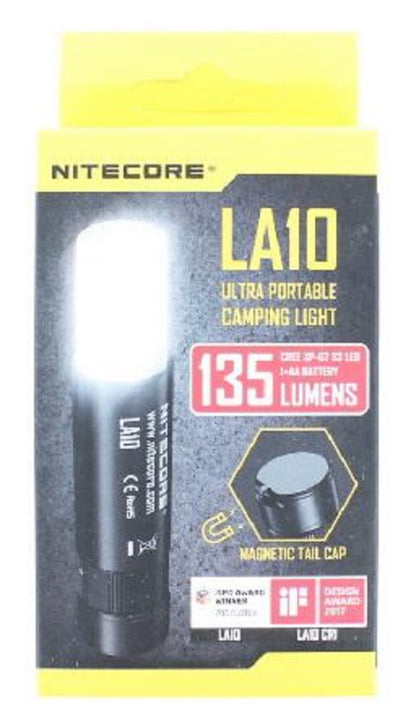 Nitecore LA10 Camping Laterne Taschenlampe 135 Lumen