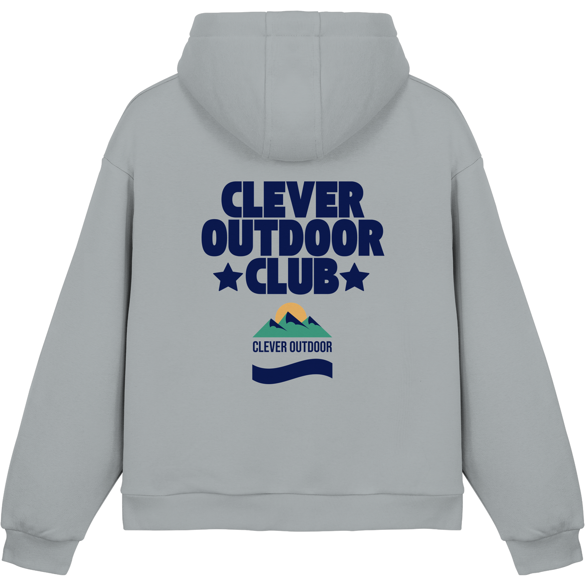 Clever Outdoor Official Club Backprint - Fluffy Boxcut Hoodie