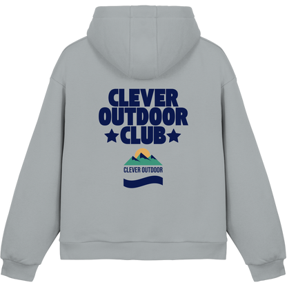 Clever Outdoor Official Club Backprint - Fluffy Boxcut Hoodie