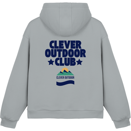 Clever Outdoor Official Club Backprint - Fluffy Boxcut Hoodie