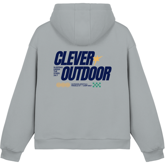 Clever Outdoor Lifestyle - Fluffy Boxcut Hoodie