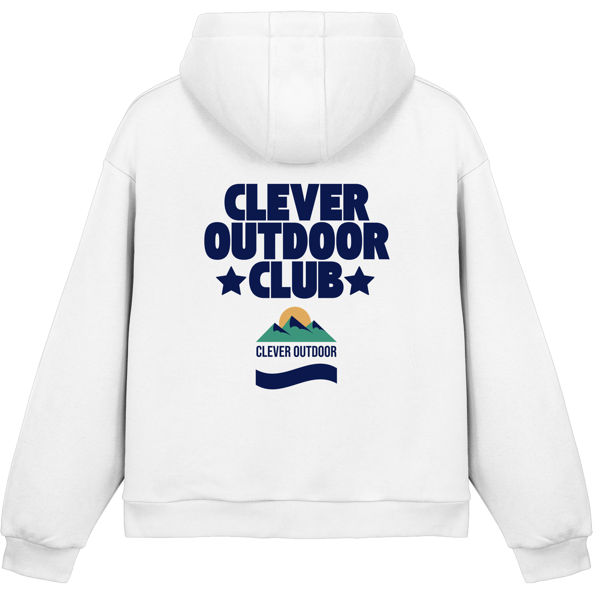 Clever Outdoor Official Club Backprint - Fluffy Boxcut Hoodie