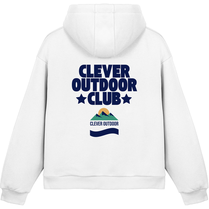 Clever Outdoor Official Club Backprint - Fluffy Boxcut Hoodie