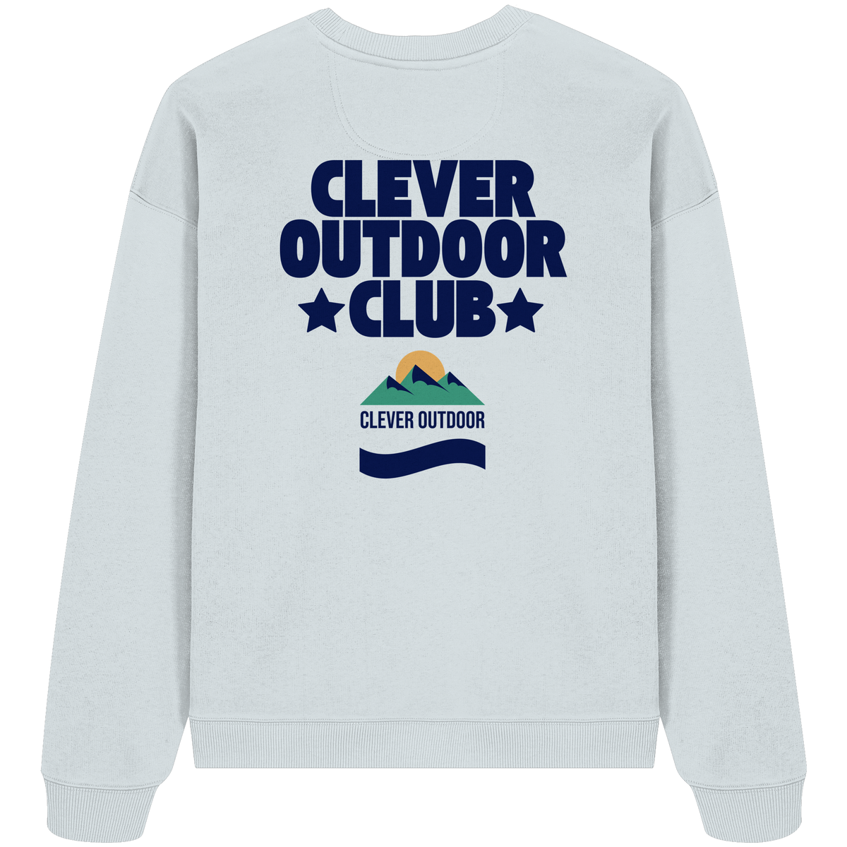 Clever Outdoor Official Club Backprint - Organic Oversize Sweatshirt
