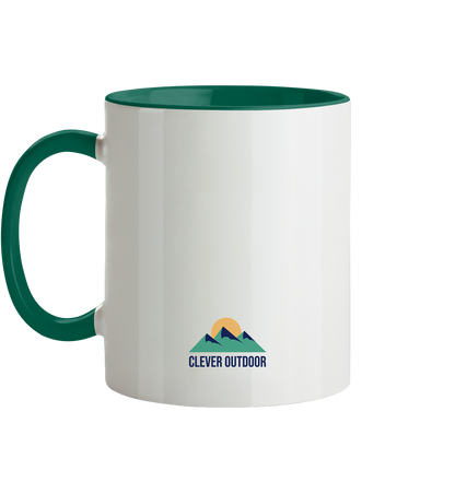 Clever Outdoor Campfire Squad - Tasse zweifarbig