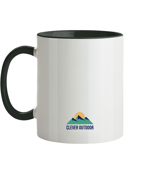 Clever Outdoor Rucksack Tasse  - Tasse zweifarbig - clever-outdoor.de