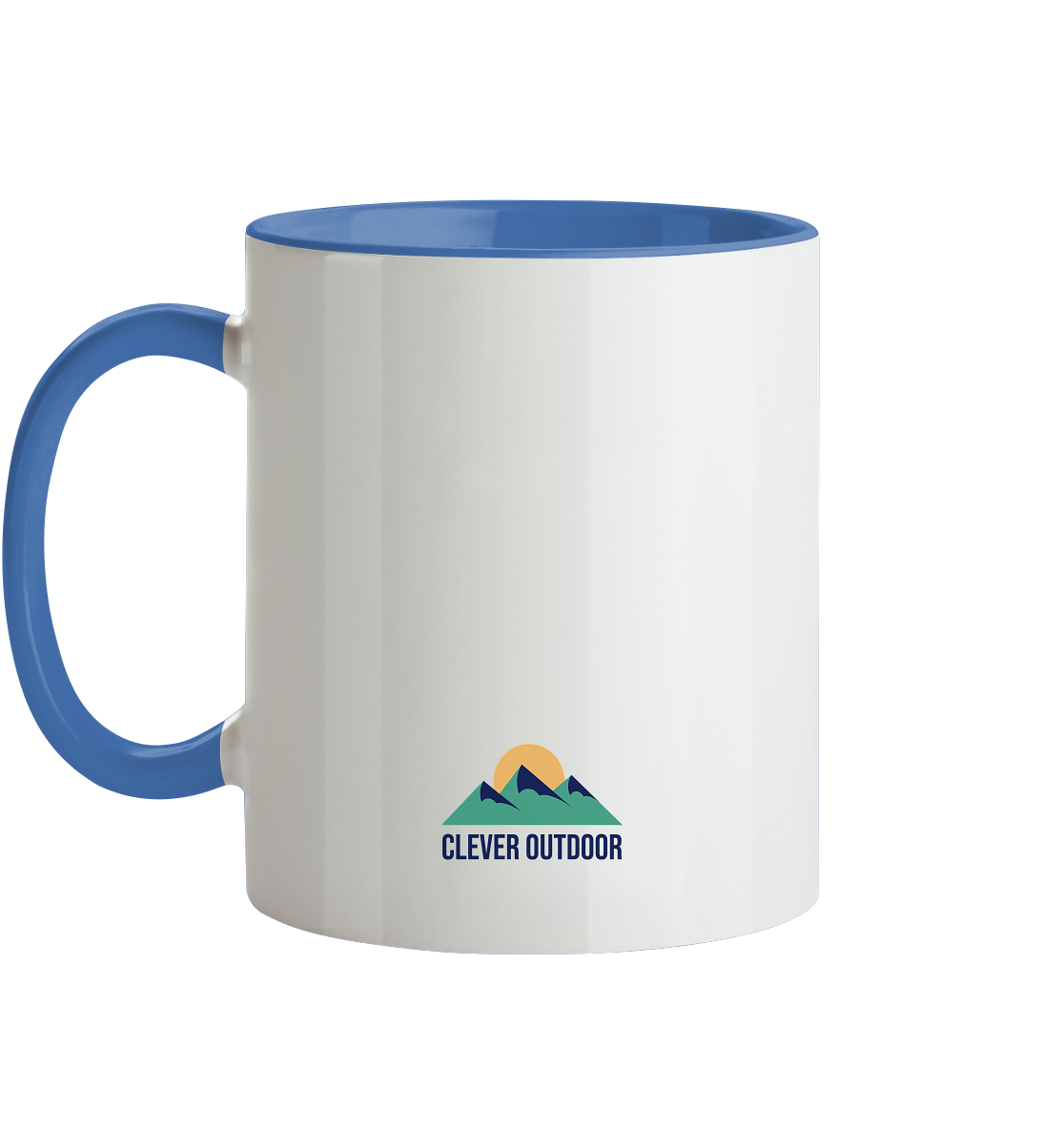 Clever Outdoor Camp More Worry Less  - Tasse zweifarbig