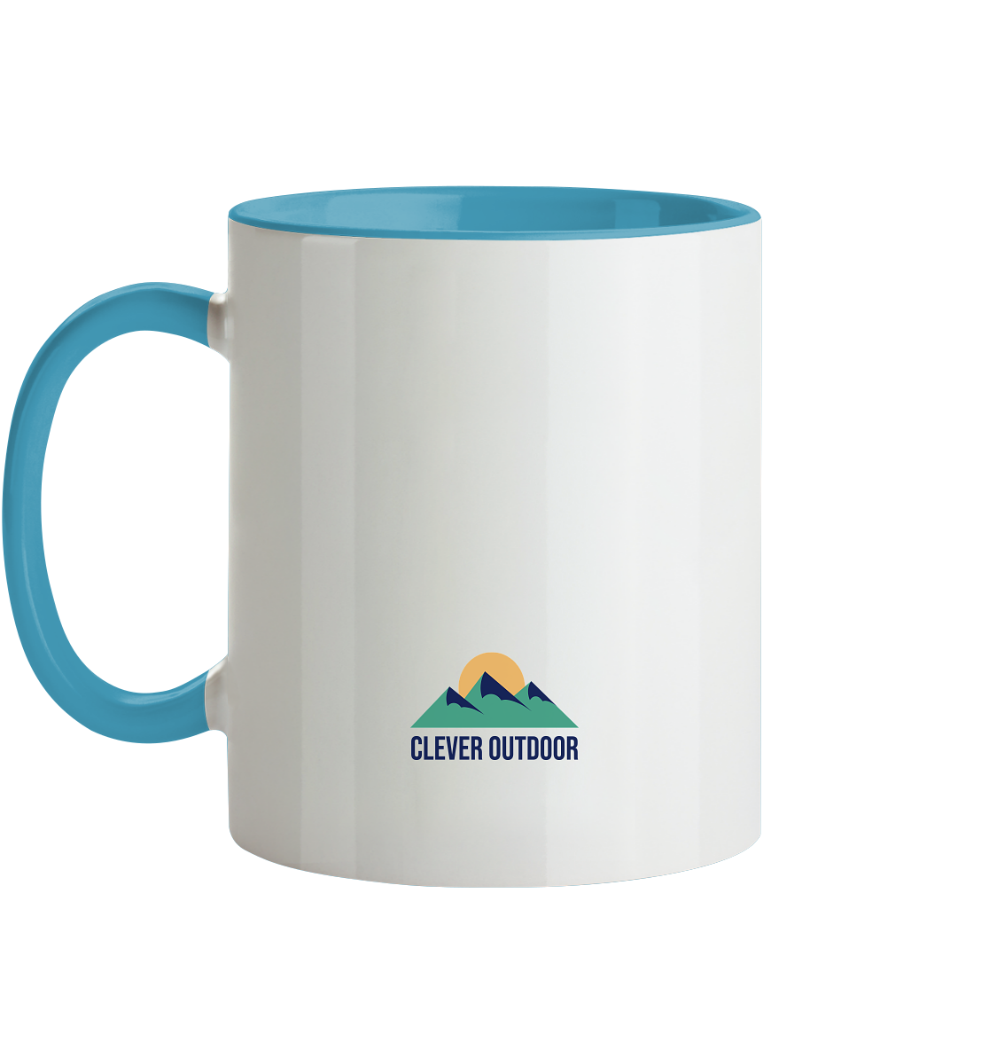 Clever Outdoor Happy Camper - Tasse zweifarbig
