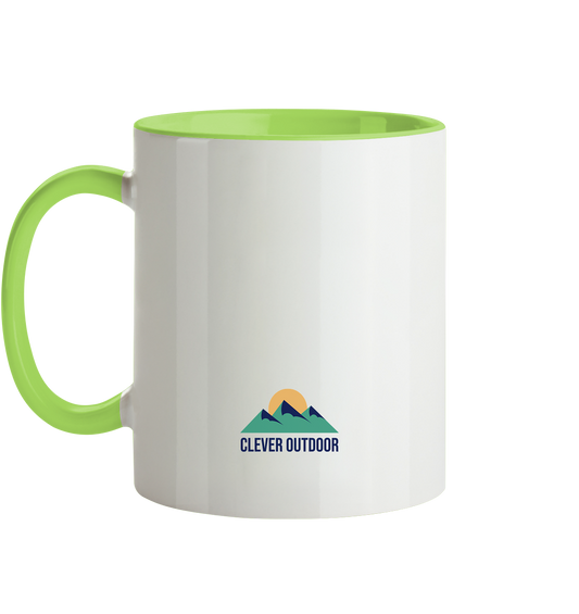 Clever Outdoor Pesto Love - Tasse zweifarbig - clever-outdoor.de