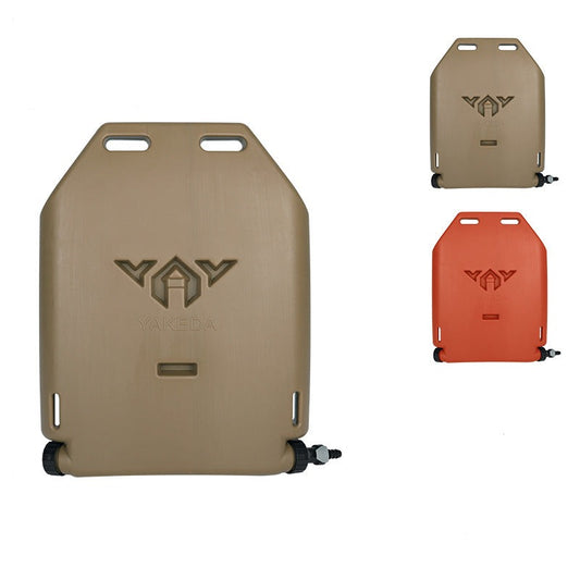 Outdoor Kühl- und Trinksystem im SAPI-Format für Schutzwesten Plattenträger 1,75 Liter braun orange - clever-outdoor.de