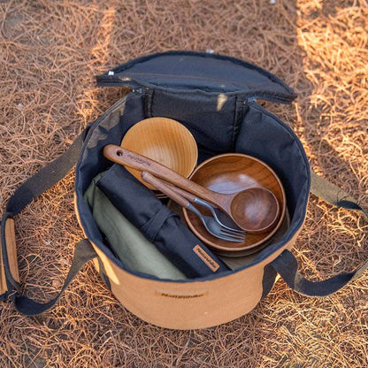 aufbewahrung campinggeschirr Camping Aufbewahrungstasche Geschirr Organizer Reißverschluss Lebensmi – clever-outdoor.de