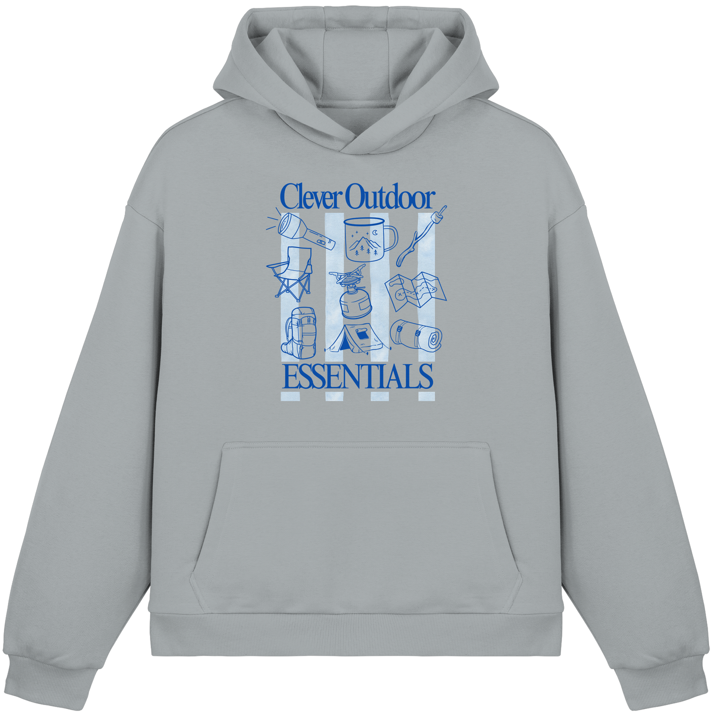 Clever Outdoor Essentials  - Fluffy Boxcut Hoodie