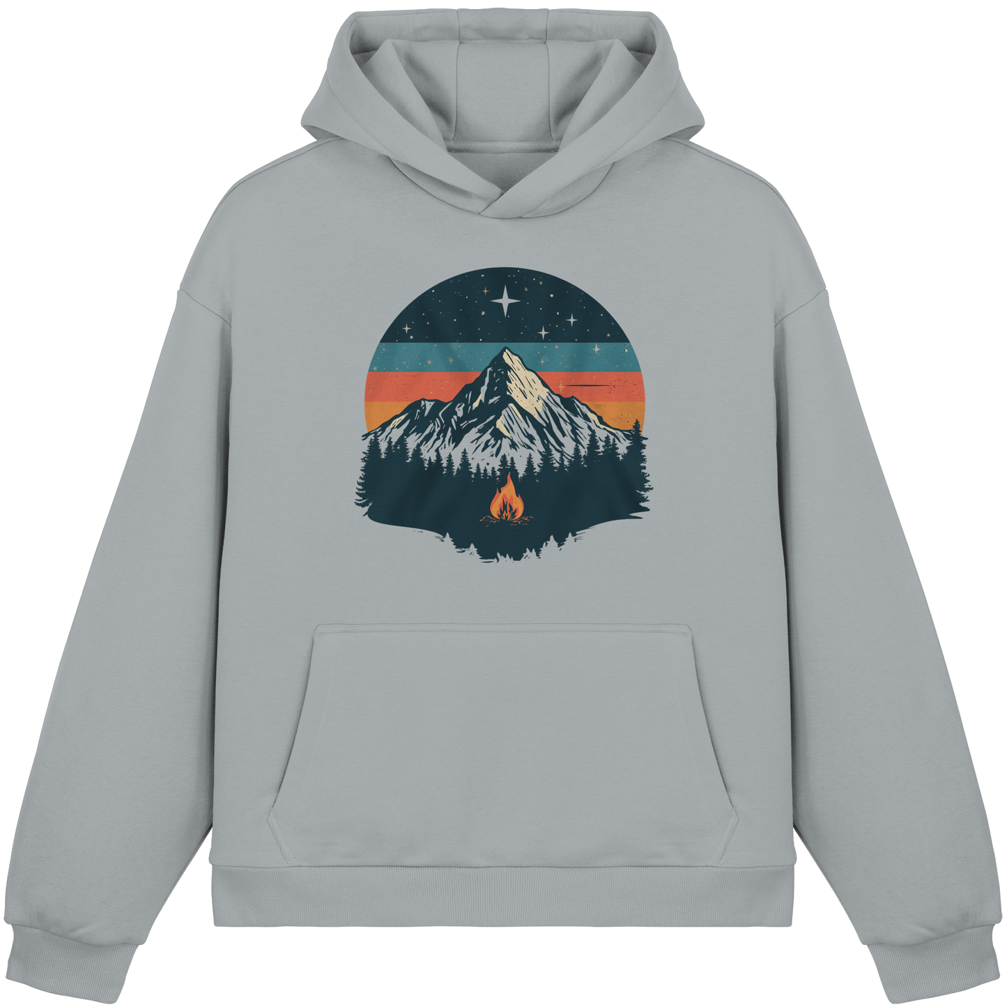 Clever Outdoor Direct Mountain - Fluffy Boxcut Hoodie