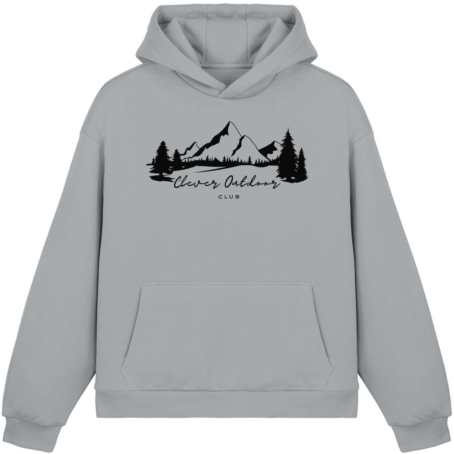 Clever Outdoor Club - Fluffy Boxcut Hoodie