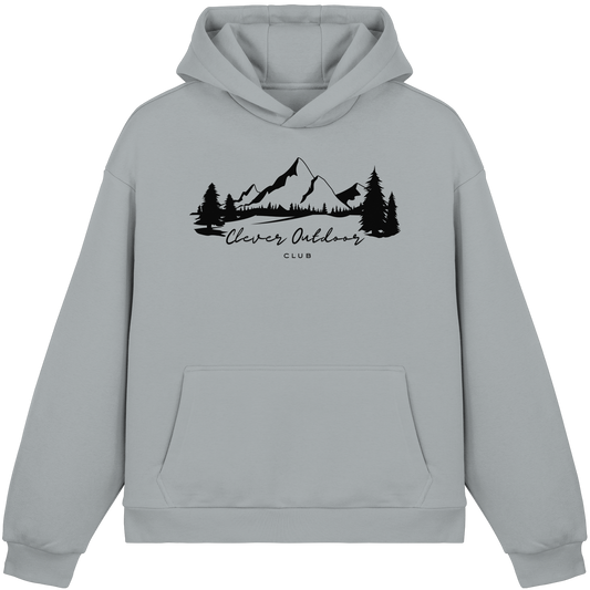 Clever Outdoor Club - Fluffy Boxcut Hoodie - clever-outdoor.de
