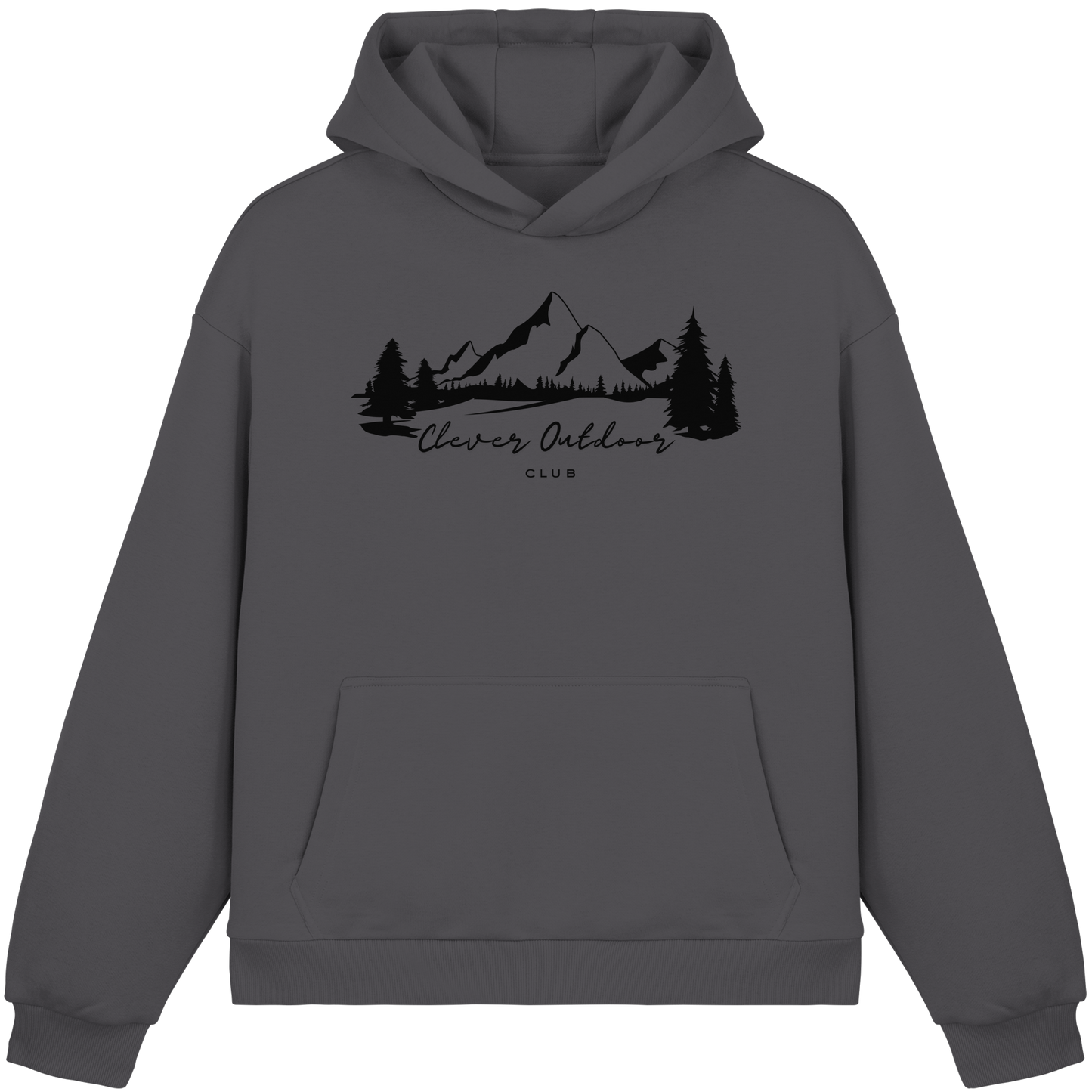 Clever Outdoor Club - Fluffy Boxcut Hoodie