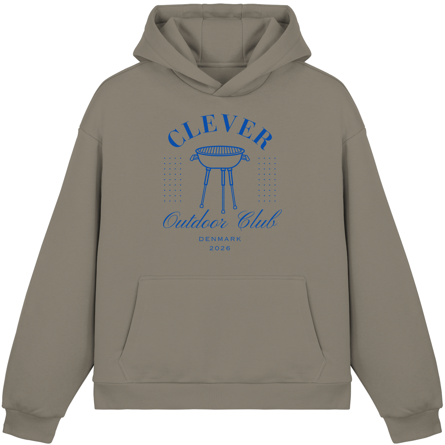 Clever Outdoor Club Denmark 2026 - Fluffy Boxcut Hoodie