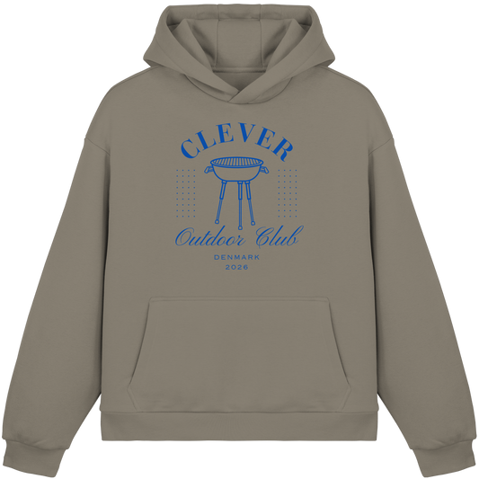 Clever Outdoor Club Denmark 2026 - Fluffy Boxcut Hoodie - clever-outdoor.de