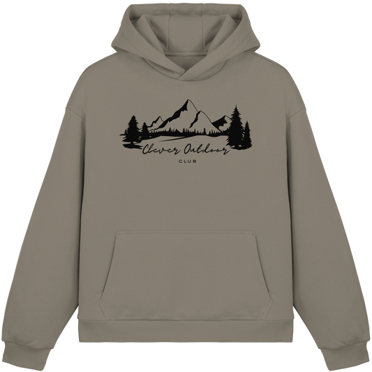 Clever Outdoor Club - Fluffy Boxcut Hoodie - clever-outdoor.de