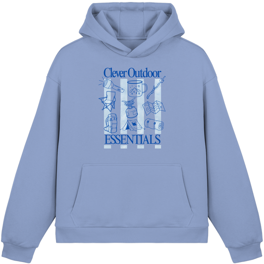Clever Outdoor Essentials  - Fluffy Boxcut Hoodie - clever-outdoor.de