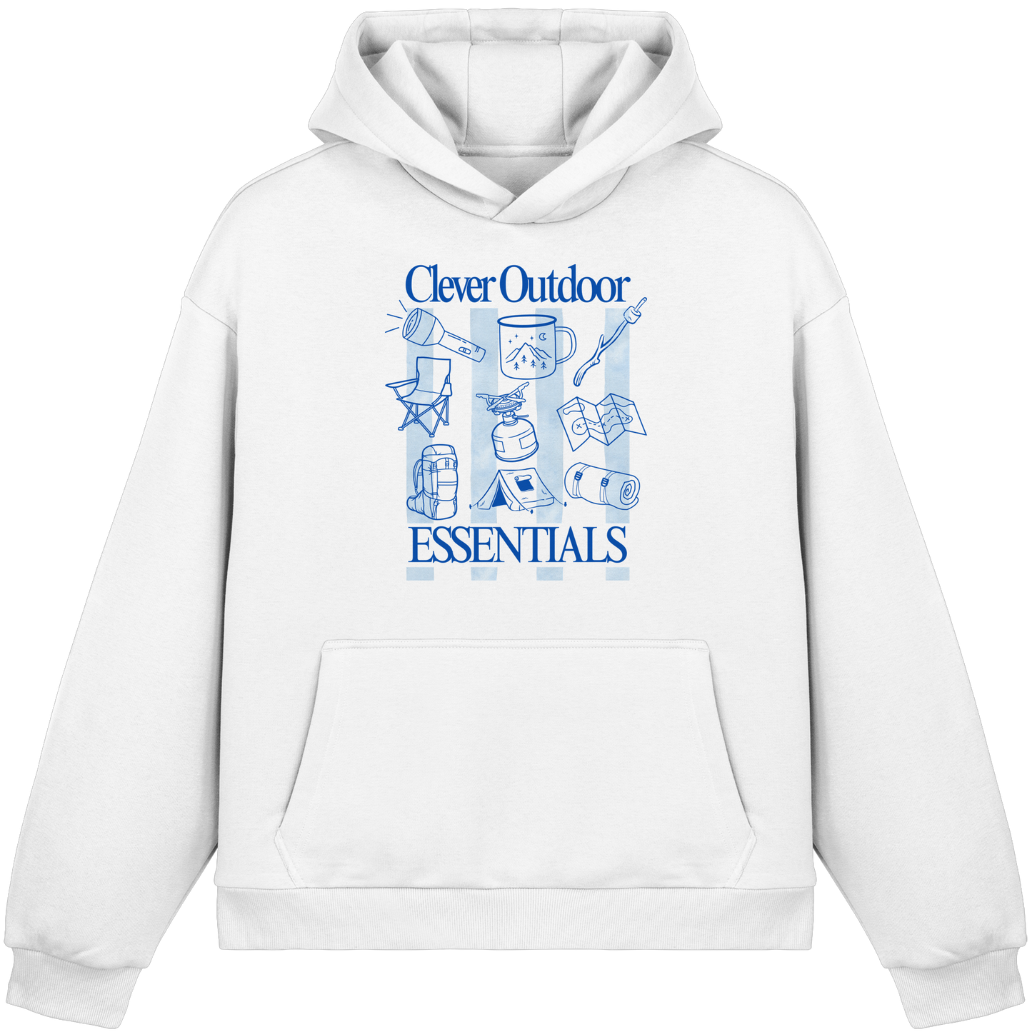 Clever Outdoor Essentials  - Fluffy Boxcut Hoodie